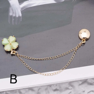 1pcs Flower Magnetic Brooch magnetic buckle clothes Adjusters for Shirt Sleeves T-Shirt Hems Colla