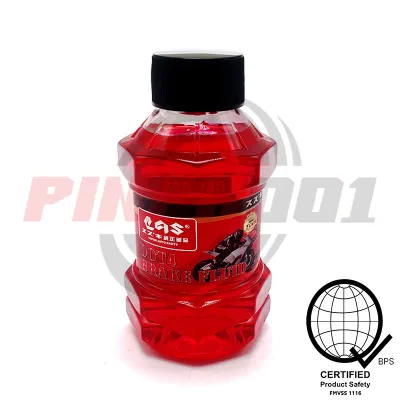 E&M Brake Fluid Colored For Motorcycle 150ml Brake Oil Engine Brake System Cleaner Fluid