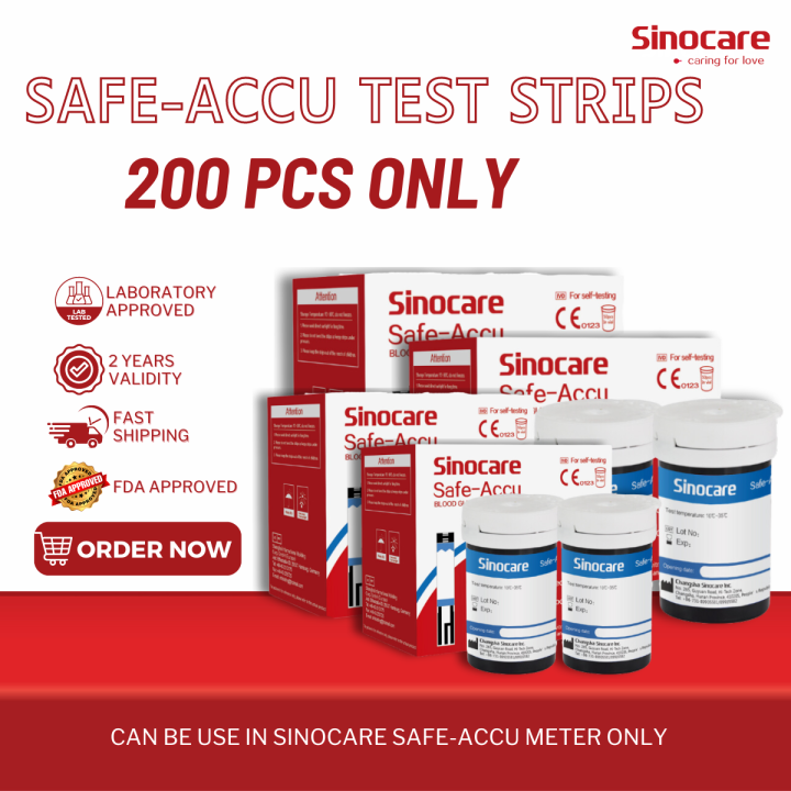 Sannuo Sinocare Safe-Accu2 50 Pcs Blood Glucose Test Strips & 50 Pcs Blood Glucose Test Strips 50 Pcs Lancetswithout Monitor I3680260874 - View #9