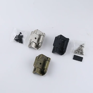 2 miếng thép cổ tủ bếp bản lề 1/2inch lớp phủ đóng một phần bọc nửa ẩn phong cách sử dụng bình thường