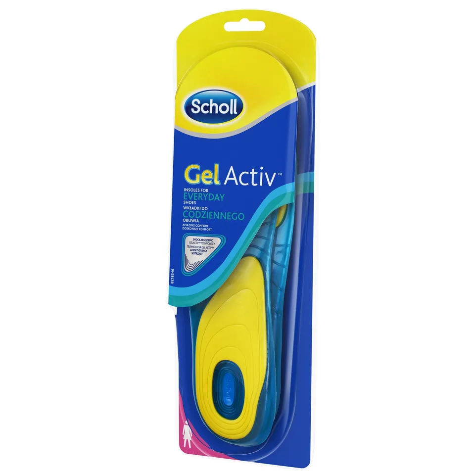 Scholl shock absorbing store insoles comfort plus