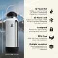 Keepe Flask Vacuum Insulated Tumbler with Flex Straw Cap & Silicone Boot Stainless Steel Water Bottle Thermal Flask Hot and Cold. 