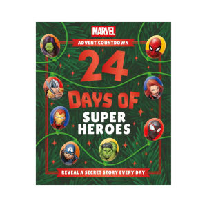 Marvel 24 Days of Superheroes Advent Countdown Storybook Collection with 24 Super Stories For Kids