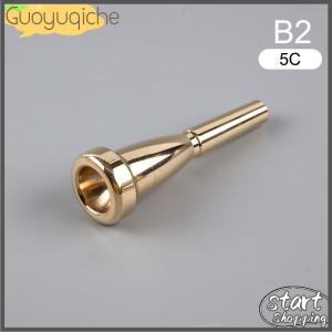 【Guoyuqiche】 Professional Trumpet Mouthpiece Meg 3C 5C 7C Size for Bach Beginner Musical Trumpet