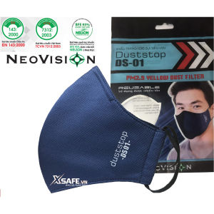 [HỎA TỐC] Khẩu trang Neomask Duststop màng lọc 5 lớp kháng khuẩn chống bụi mịn (giặt được) Tiêu chuẩn Nelson Hoa Kỳ