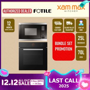 [SPECIAL PROMO] Fotile Microwave Oven - HW25800K-03G & KSG7007A Microwave and Build-in Oven Package