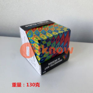Shape Shifting Box  Transforms Into Over 70 Shapes Versatile Infinite Magnetic Cube 3D Solid Geometry Cube