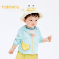 Balabala Baby Jacket Men And Girls 2024 Spring And Summer Clothing New Summer Baby Sunscreen Clothing Fashionable Cute. 