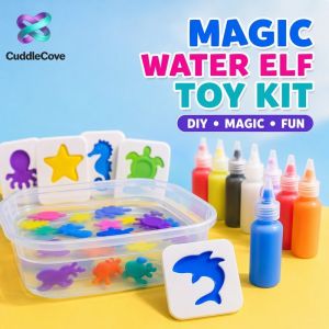 Magic Water Elf Toy Kit Handmade Water Fairy Gel Kit DIY Craft Early Education Parent Child Toy Birthday Christmas Gifts For Kids Party Favors