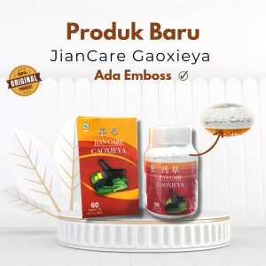New Jiancare GAOXIEYA Obat Herbal Ampuh Atasi Diabetes Kencing Manis Dan Turunkan Gula Darah 100 % Original BPOM Tanpa efek samping