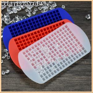 [WYH Store] 👗 Vishy Uaifo Ice Cube Tray 160 Grids 1X1cm Silicone Fruit Cube mold Small Ice Cube