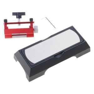 Honing Guide Edge Sharpening Jig Aluminum Alloy Blade Sharpening Holder With Sharpening Stone for Planer Chisels