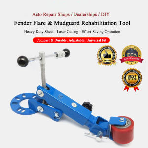 FFEEKK เครื่องดันซุ้มล้อ หมุนได้180องศา เหมาะ ใช้สำหรับซ่อมแซมบำรุงดัดบานกันชนล้อรถ ชุดพับซุ้มล้อ ชุดดันพับซุ้มล้อ