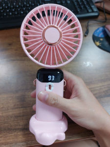 Quạt Cầm Tay 180°Xoay Đa Năng Mini Tích Điện