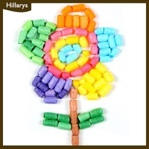 [Hillarys] 500pcs Starch Baby Kids Building Magic Corn Plasticine Children Toy Gift