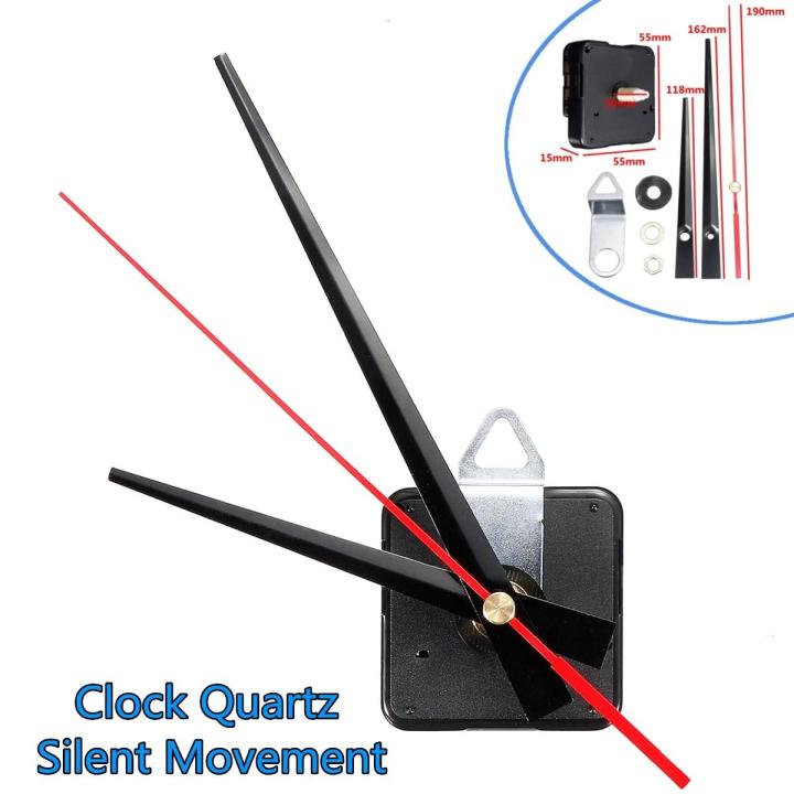 DIY Quartz Silent Clock Movement Mechanism Module Hour Minute Second ...