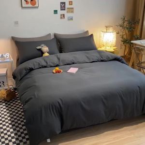 High-end Bedding Set Four-Piece Thickened Bed Sheet Duvet Cover Quilt Cover Student Three-Piece Dormitory Set 2025 New 4LZD