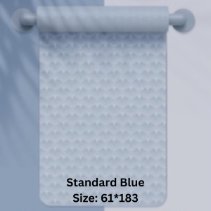 Extra Large TPE Yoga Mat Eco Friendly Exercise Workout Mat with Carrying Strap Yoga Exercise Odorless Nonslip