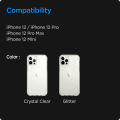 SPIGEN Case for iPhone 12 Series Case [Liquid Crystal] Clear Flexible TPU and Durable Shock Absorption Case Compatible with iPhone 12 Pro Max Case / iPhone 12 Pro Case / iPhone 12 Case / iPhone 12 Mini Case. 