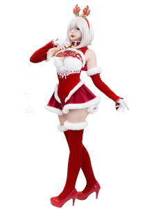IN STOCK UWOWO 2B Cosplay 2B Cosplay Costume Dress UWOWO 2B Halloween Christmas Costume2026