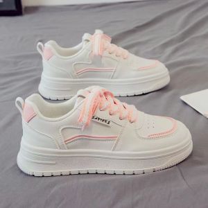 MEIKE2024 autumn new sports board shoes fashion versatile white shoes sports shoes casual dad ins explosion