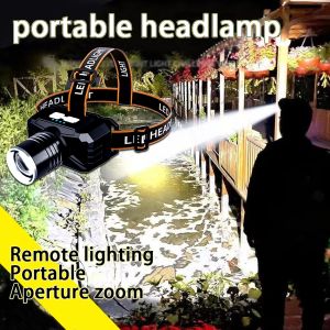HeadLamp Senter Kepala LED zoom Super Terang MS 242P - CTShop