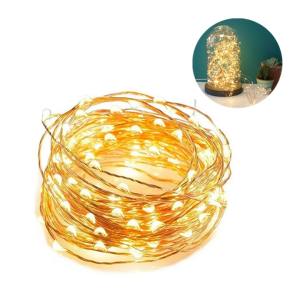 Đèn đom đóm đèn dây fairy light 3 chế độ nháy - dài 3mét trang trí bó hoa hộp quà noel phụ kiện (Sẵn pin)