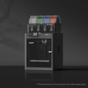 Bambu Lab P1S 3D Printer and AMS Support Up to 16 Colors/Multi Materials 500mm/s Fast Printing & High Precision Printers Large Print Size