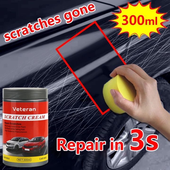 【COD】 Scratch remover for car paint 300ml Rubbing compound Antioxidant ...