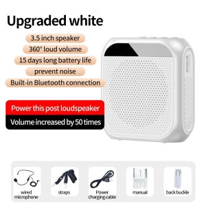 SEEKER Expose Mini Bluetooth speaker microphone amplifier Voice Amplifier Booster Wired Speaker with mic
