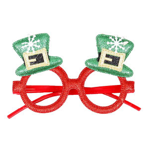 2024 Christmas Glasses Frame Eyeglasses Cute Xmas Glasses Party Costume New Year Gift Santa Glasses Party Dress Up Glasses/J03002