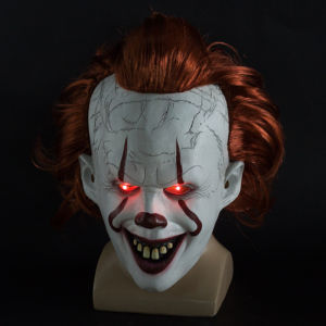 Halloween Mask Luminescent Stephen Kings It Mask Pennywise Horror Clown Joker Mask Clown Mask Halloween Cosplay Costume Props