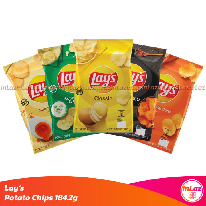 Lays Large Pack Potato Chips 116g - 184.2g 乐事 薯片大包装 Lay's Lay Keropok ...