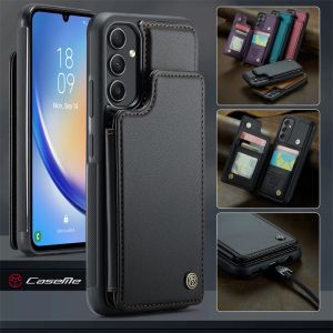 Flip Matte Leather Phone Case For Samsung Galaxy A13 A23 LTE A33 A53 A73 A04s A 13 A 23 A 33 A 53 A 73 A 04s 4G 5G Card Slot Wallet Bracket Magnetic Casing Shockproof Back Cover