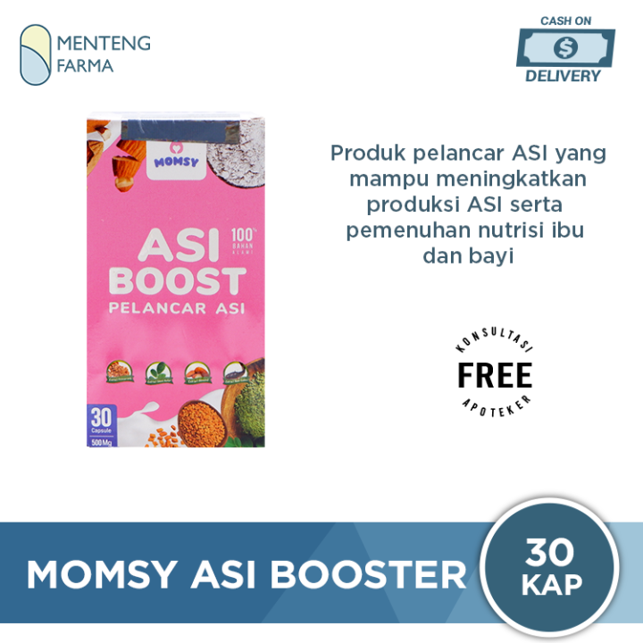 Momsy Asi Booster Isi 30 - Kapsul Pelancar ASI | Lazada Indonesia