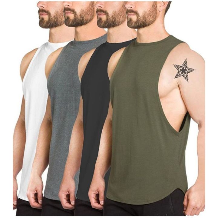 Gym Muscle Tees - Drop Arm Tees- Unisex | Lazada PH