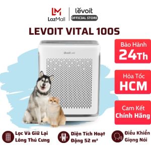 Máy Lọc Không Khí Levoit Vital 100S Hút Lông Thú Cưng | Bản Quốc Tế | Bảo Hành 24 Tháng | Mimax Mall |  Hỏa Tốc 4h