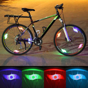 Willow Shape LED Bicycle Wheel Spoke light Waterproof Bike Cycling Lamp