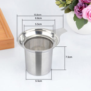Filter Saringan Teh Reusable Tea Infuser Strainer Stainless Steel