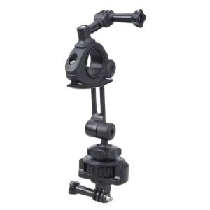 Motorcycle Bike Handlebar Camera Mount 360 Degree Rotating Ball Head Base Holder Clamp 17mm Ball Head with 1/4in Adapter