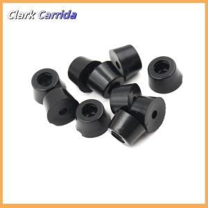 [Clark Carrida] 10 cái tủ tròn 17x10mm hộp dụng cụ bằng cao su màu đen chân tròn