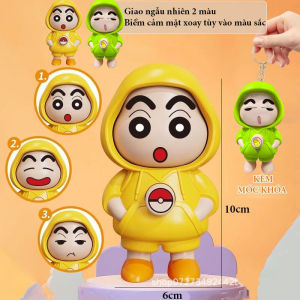 Đồ Chơi Vô Tri Móc Khoá Bấm Hình Natra Hotrend Xoay Thay Đổi Khuôn Mặt Móc Khoá Xoay 4 Mặt Hài Hước
