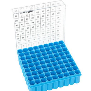CRYOTUBE BOX WITH HINGED LID