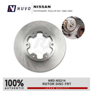 NUVO ROTOR DISC FRT NISSAN PATHFINDER PICK-UP D21 1989-1995/ NRD-NS214 40206-35G01 ( 1 PC )