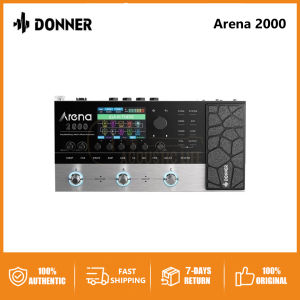 Donner Arena 2000 Multi-Effect Guitar Pedal AMP Modeling with 278 Effects 100 IRs Looper Drum Machine Bluetooth
