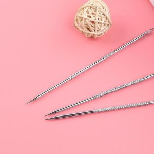 Combo 2 Cây Nặn Mụn Đầu Đen Mụn Trứng Cá Cho Cả Nam Nữ Que Lấy Mụn 2 Đầu Từ Thép Inox Không Gỉ 85cm