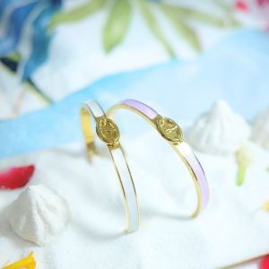 Fonney กำไลข้อมือสแตนเลสแท้ ไม่ลอก ไม่ดำ ใส่อาบน้ำโดนน้ำหอมได้