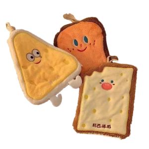 3Pcs Hanging Quick Drying Home Decor Kitchen thick Towel Cute Hand Towel Thickened Cartoon-Printed Bathroom Hand Towel