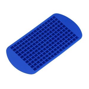 160-Grid Small Ice Cube Molder Silicone DIY Mini Ice Cube Mold for Cooling Drinks Whiskey Cocktails