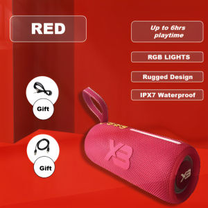 XB206 PRO Bluetooth Speaker with Super Bass and Waterproof IPX7 Portable 2-Way Speaker System